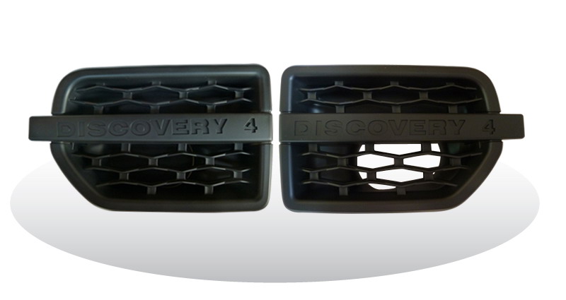 Side Vent Grilles (Discovery 4, Black Pair)